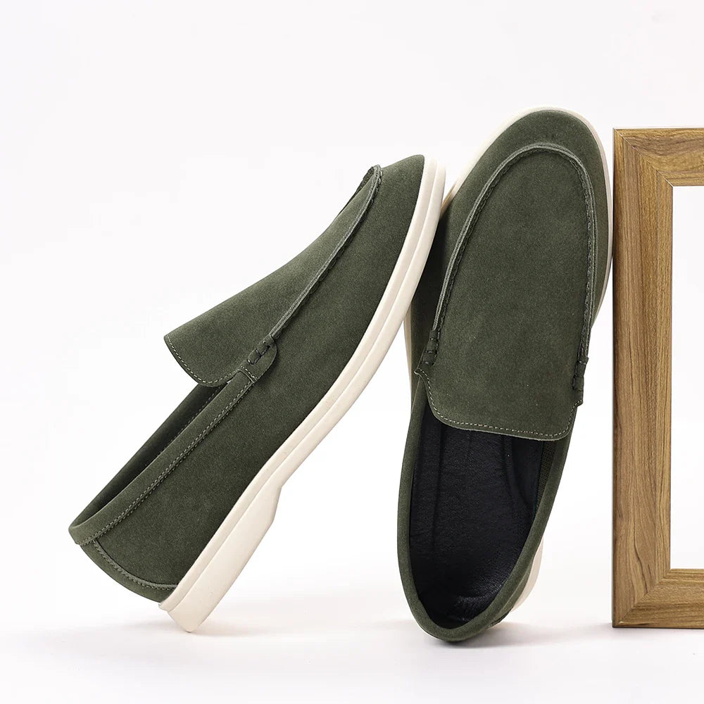 Mocasines casuales de ante