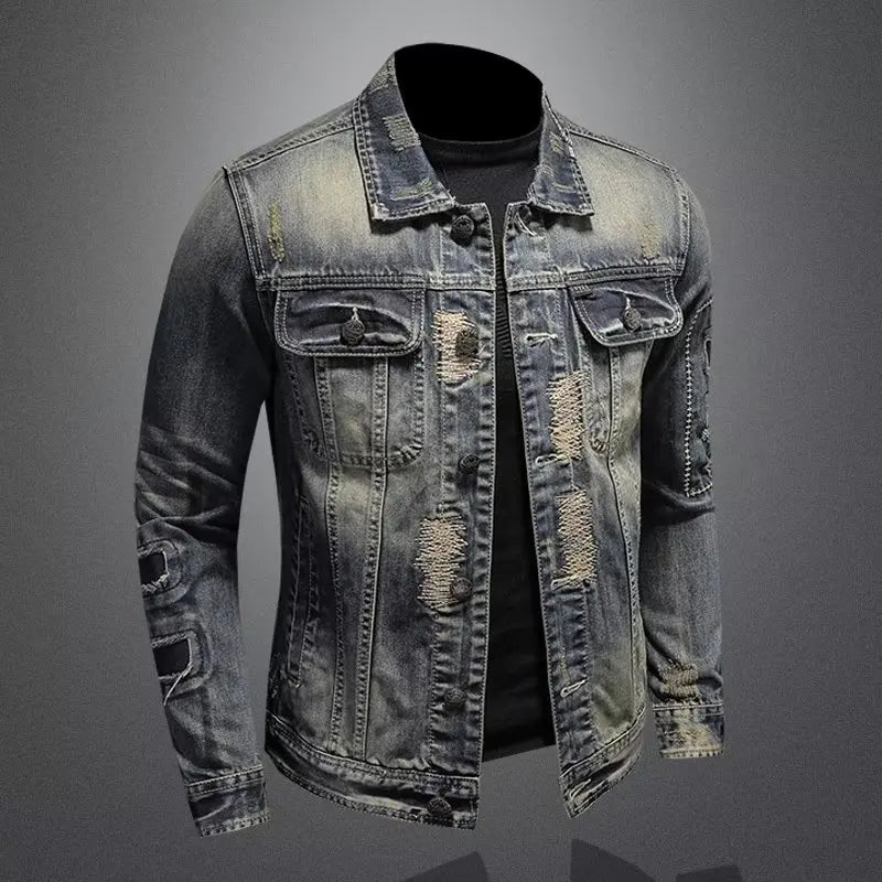 Elegante chaqueta vaquera