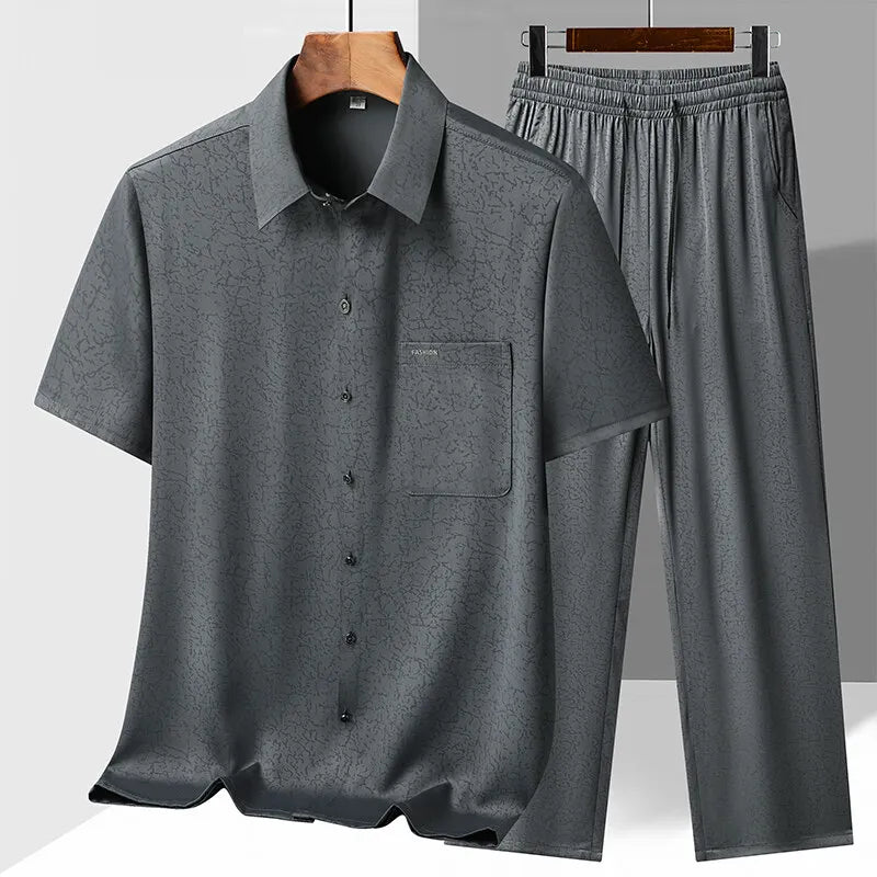 Conjunto elegante y transpirable