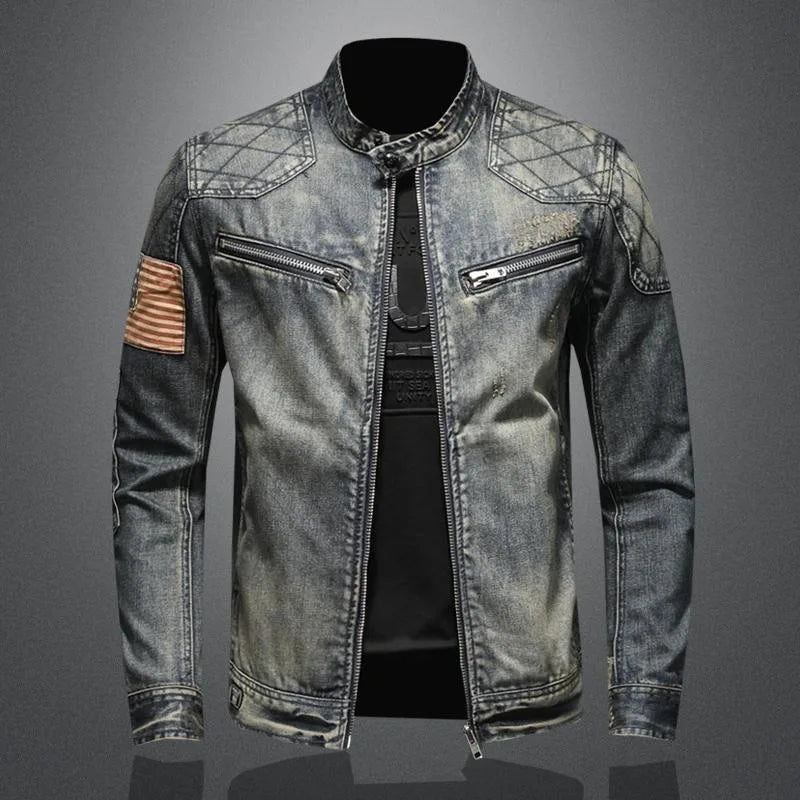 Chaqueta vaquera retro