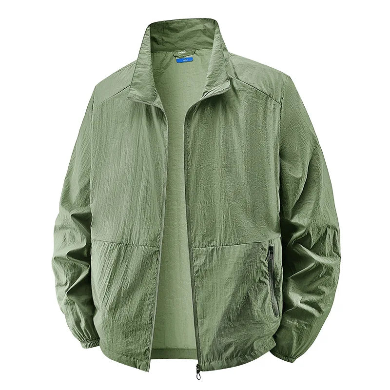 Elegante chaqueta de protección solar