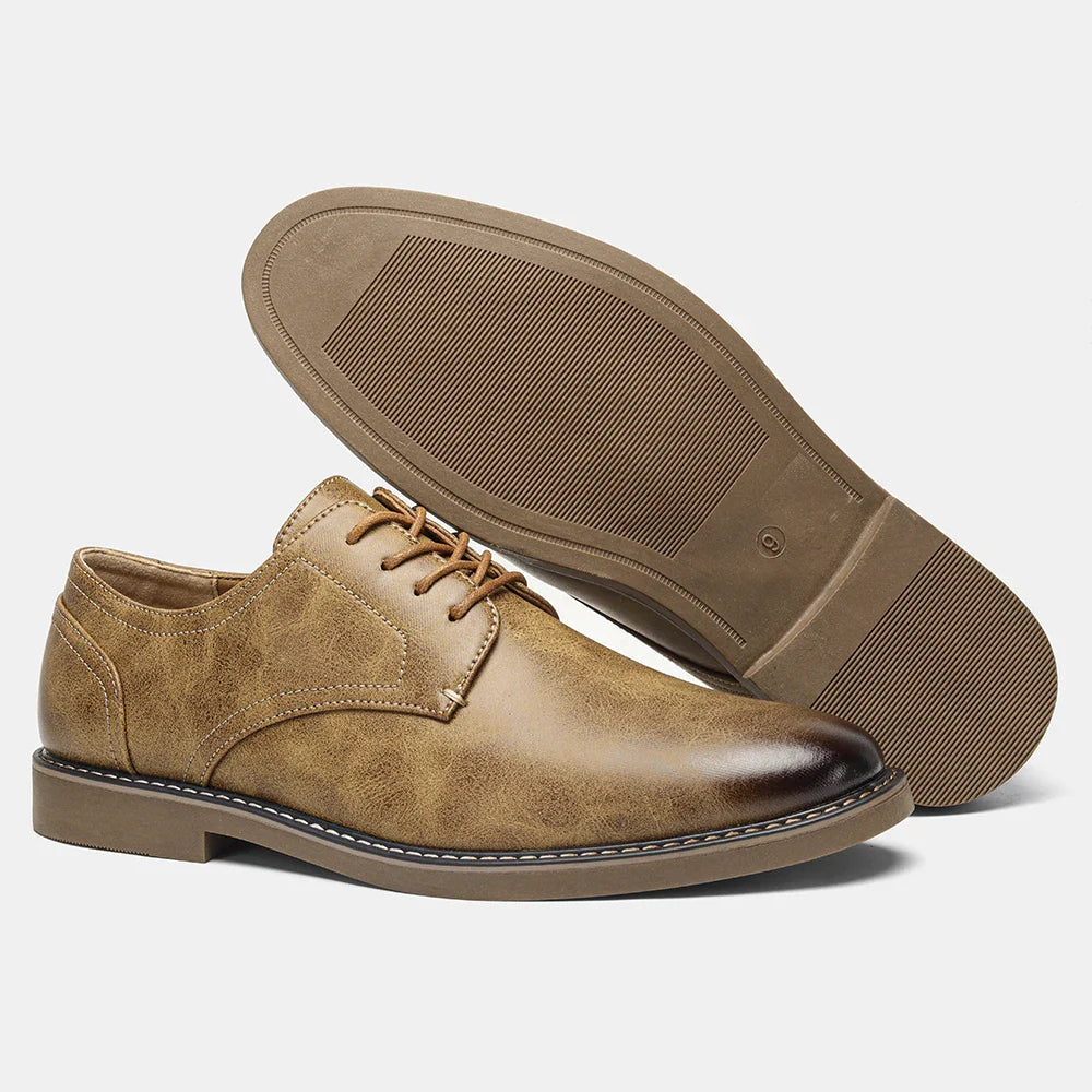 Zapatos de vestir de cuero informales