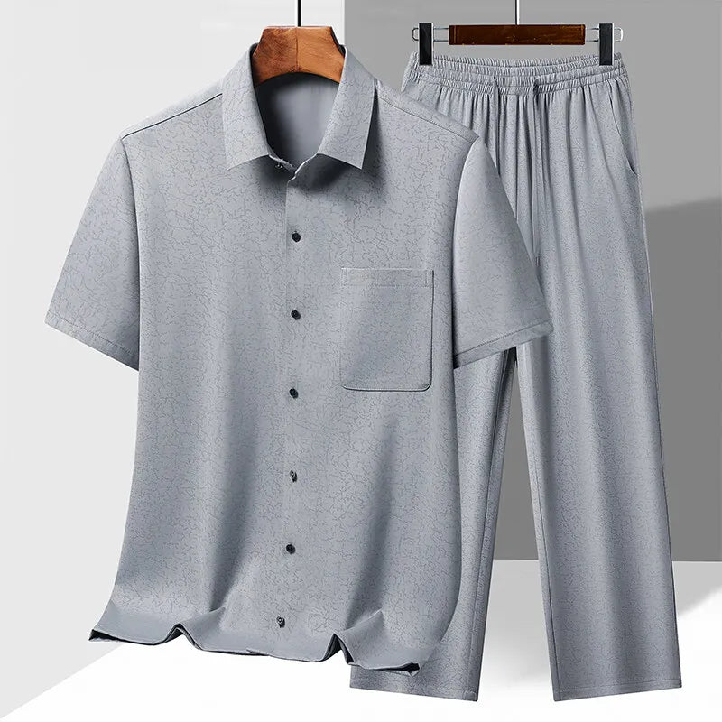 Conjunto elegante y transpirable