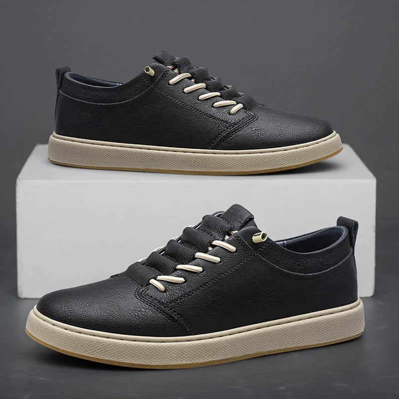 Elegantes zapatos de piel