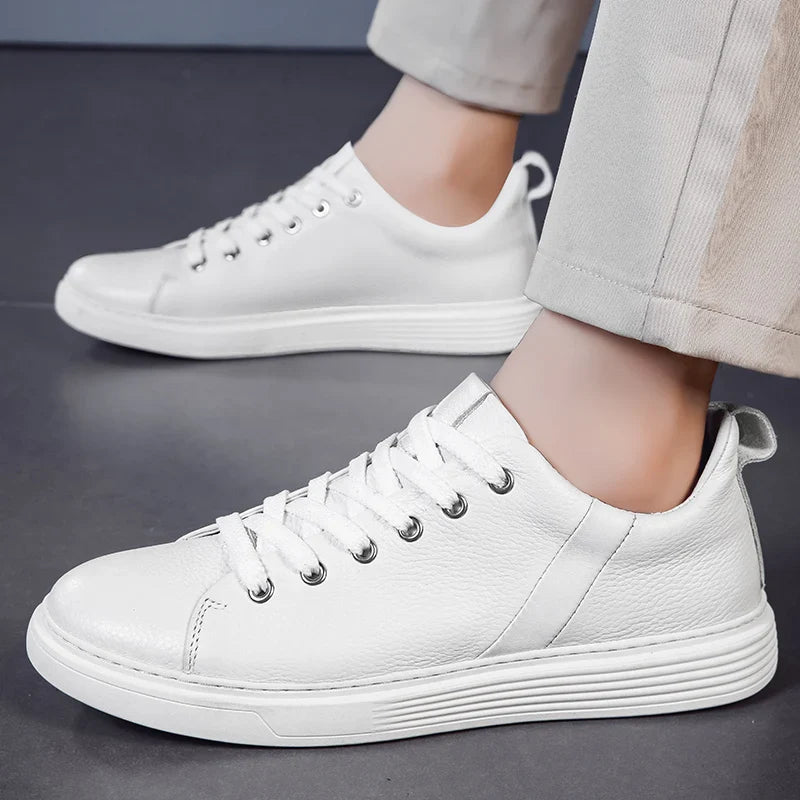 Elegantes zapatos de piel