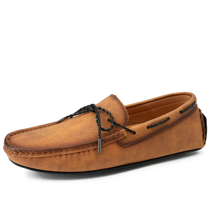 Mocasines de ante hechos a mano