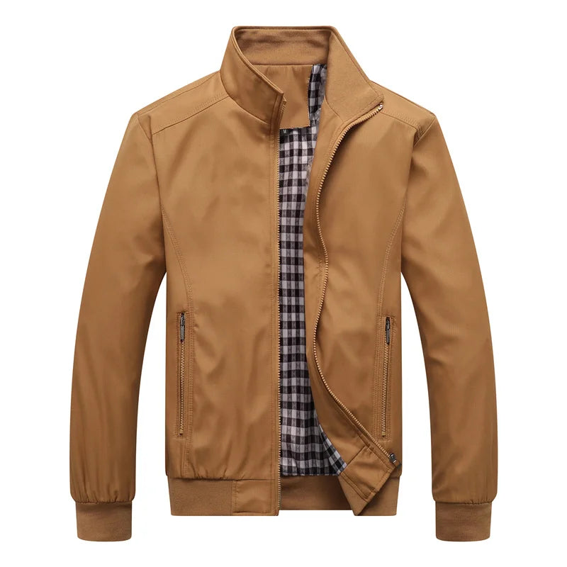 Elegante chaqueta bomber Harrington