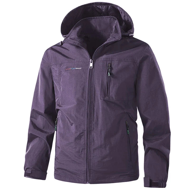 Chaqueta elegante e impermeable