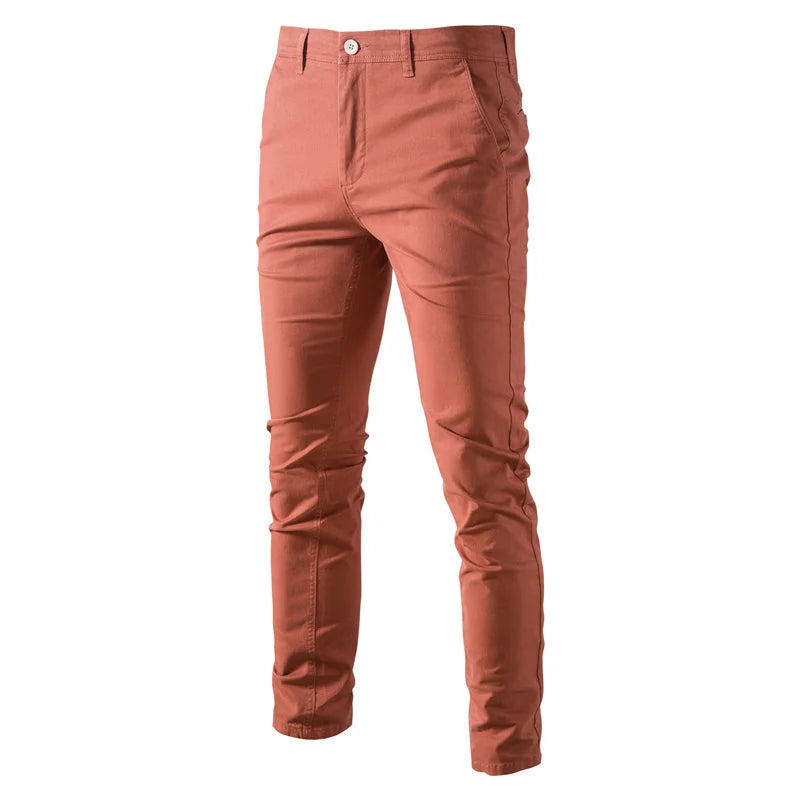 Pantalones informales de algodón