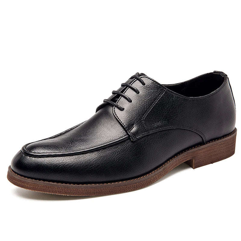 Elegantes zapatos de piel