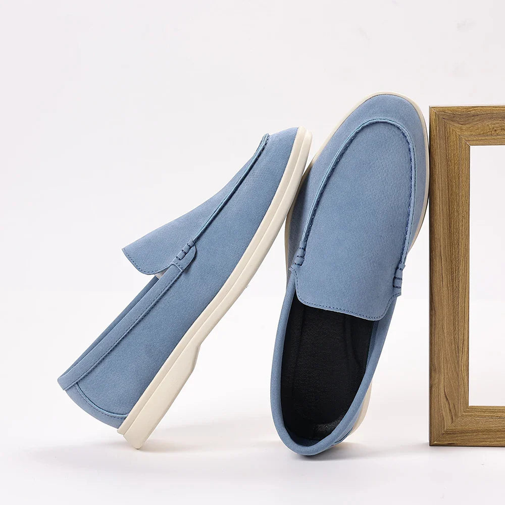 Mocasines casuales de ante