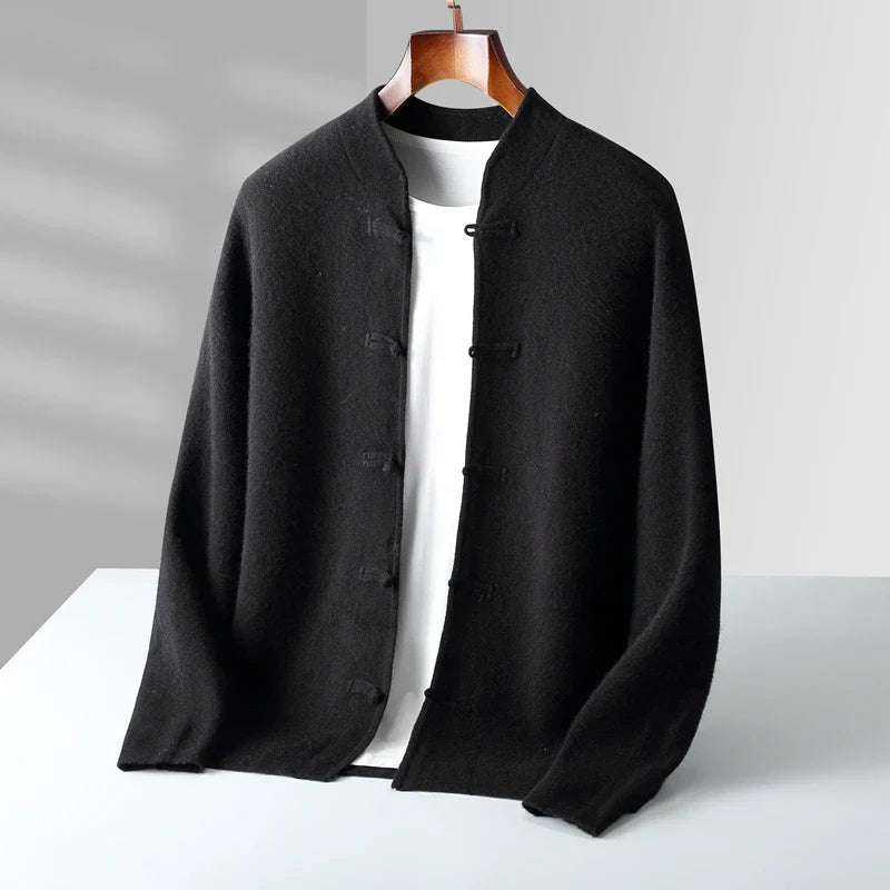 Elegante cárdigan de cachemira