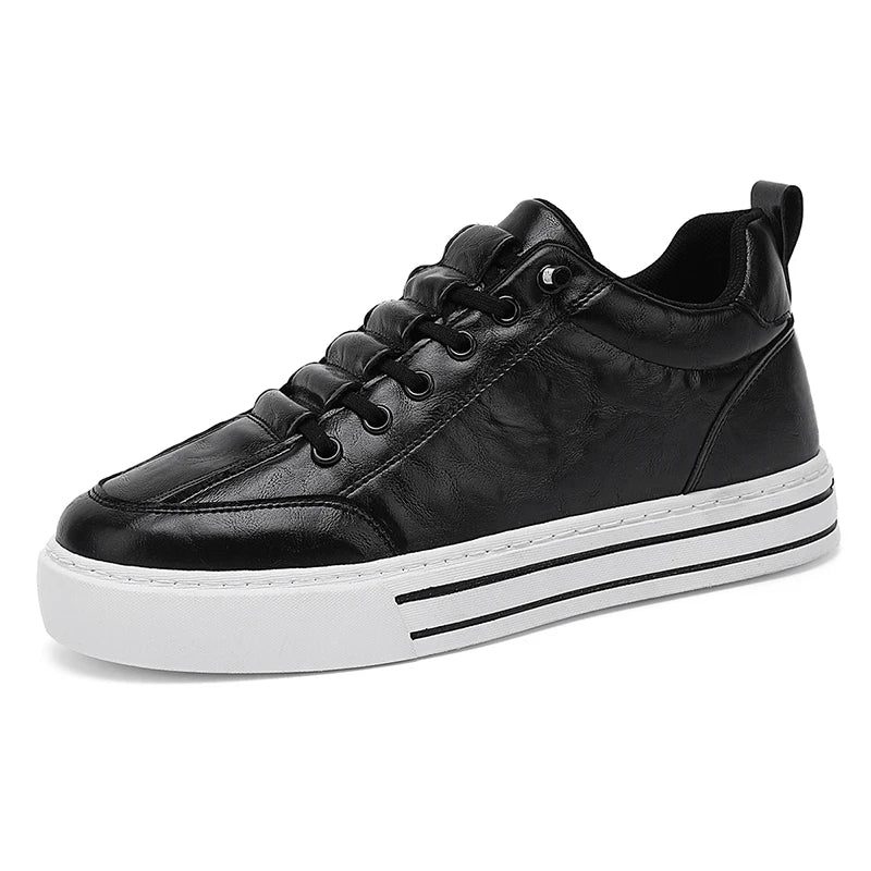 Elegantes zapatos de piel