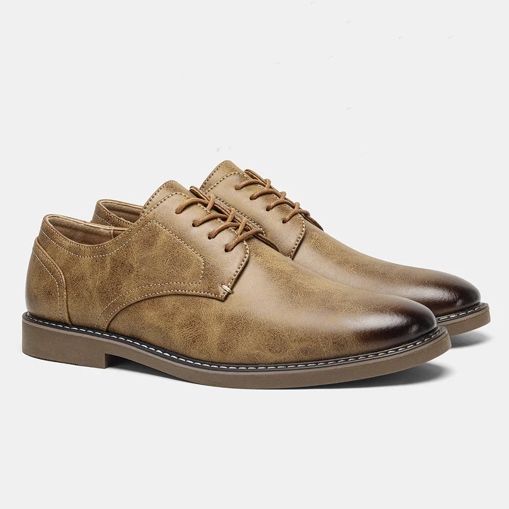 Zapatos de vestir de cuero informales