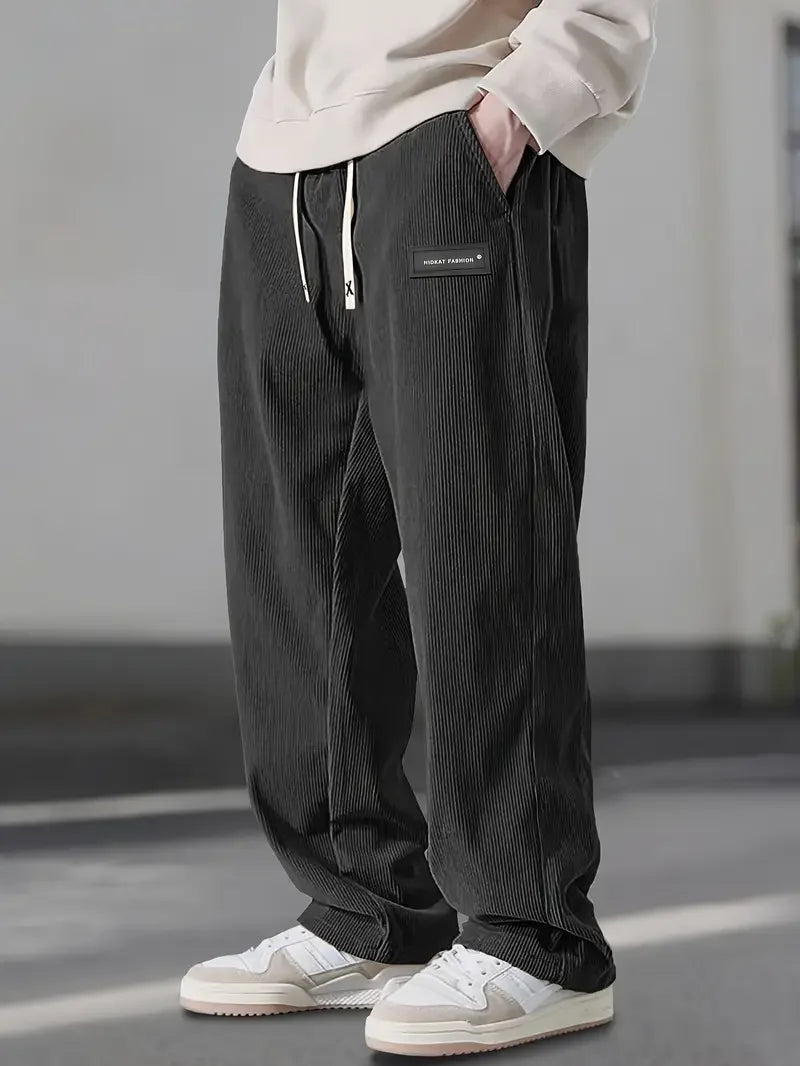 Pantalones informales de pana