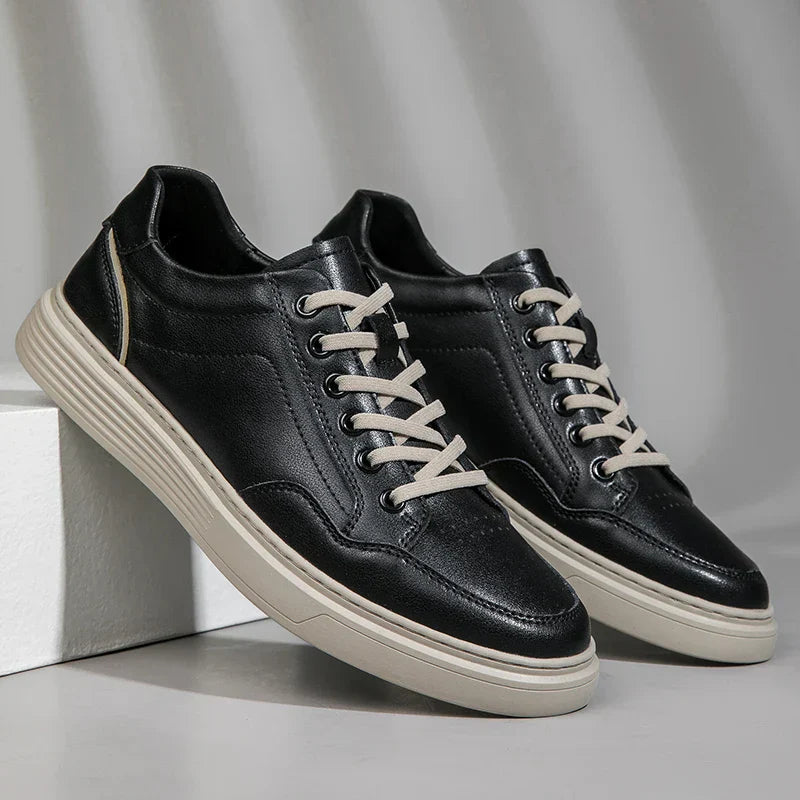 Elegantes zapatos de piel