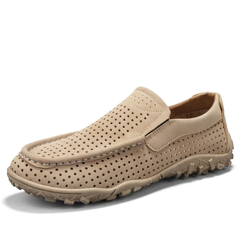 Elegantes mocasines transpirables