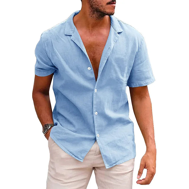 Elegante camisa de verano
