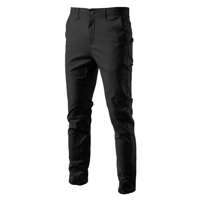 Pantalones informales de algodón