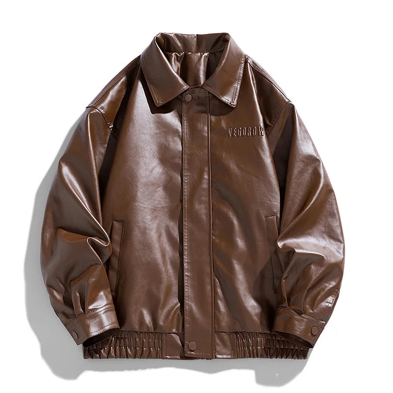 Chaqueta de cuero para moto