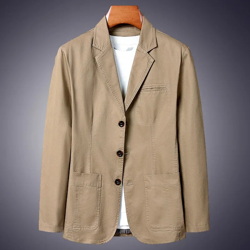 Elegante Blazer de algodón