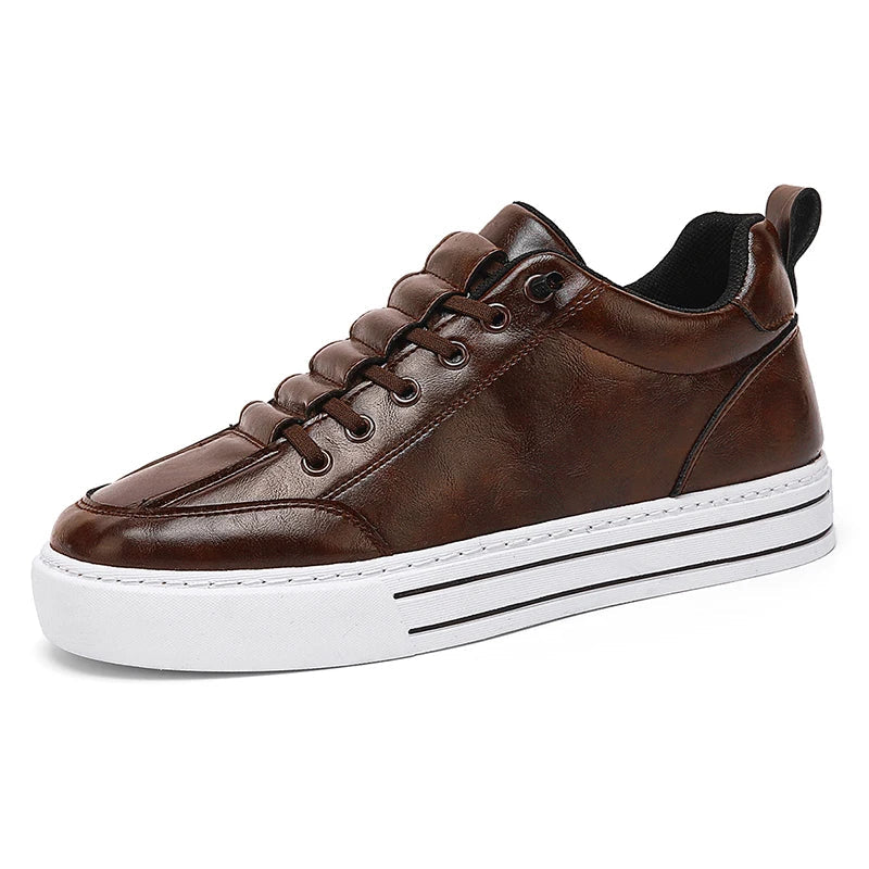 Elegantes zapatos de piel