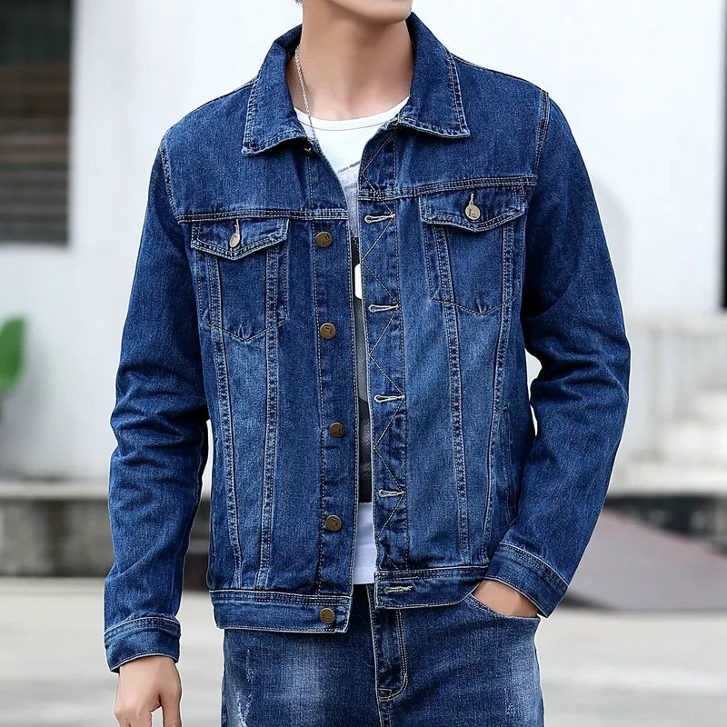 Elegante chaqueta vaquera