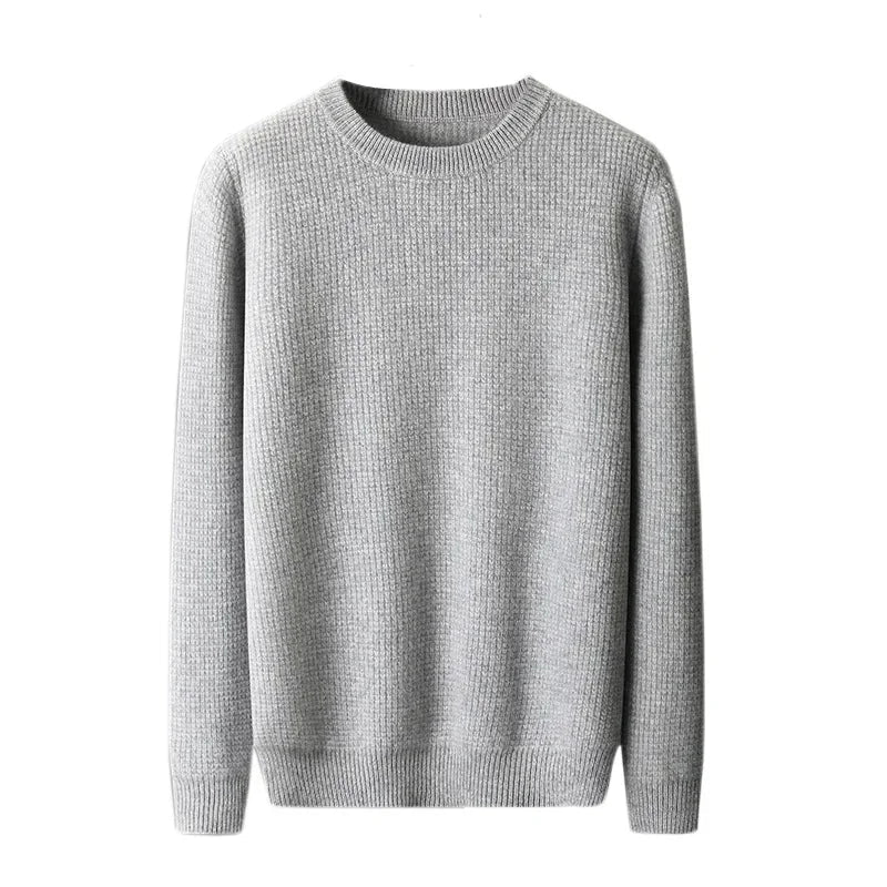 Elegante jersey de punto de cachemira