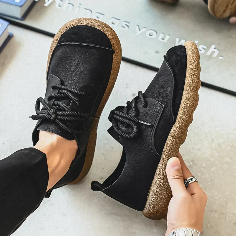 Elegantes zapatos de ante