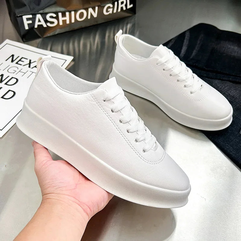 Elegantes zapatos de piel