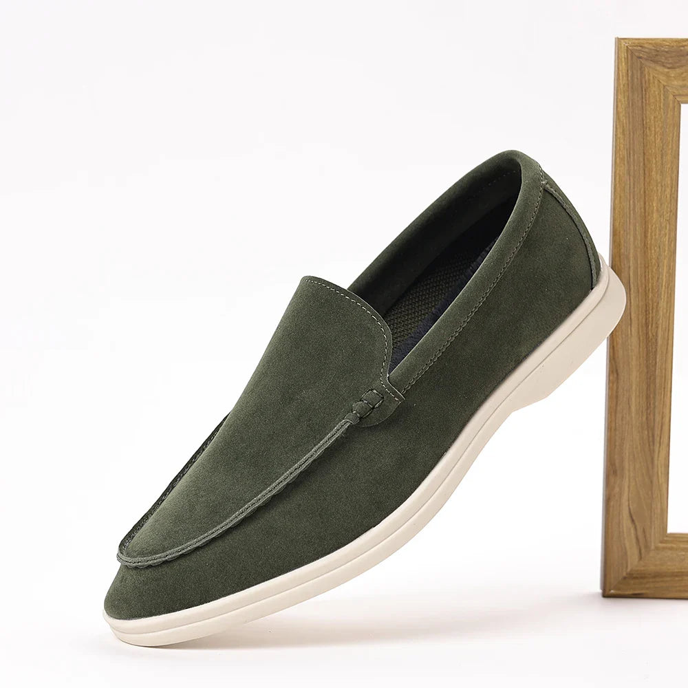 Mocasines casuales de ante