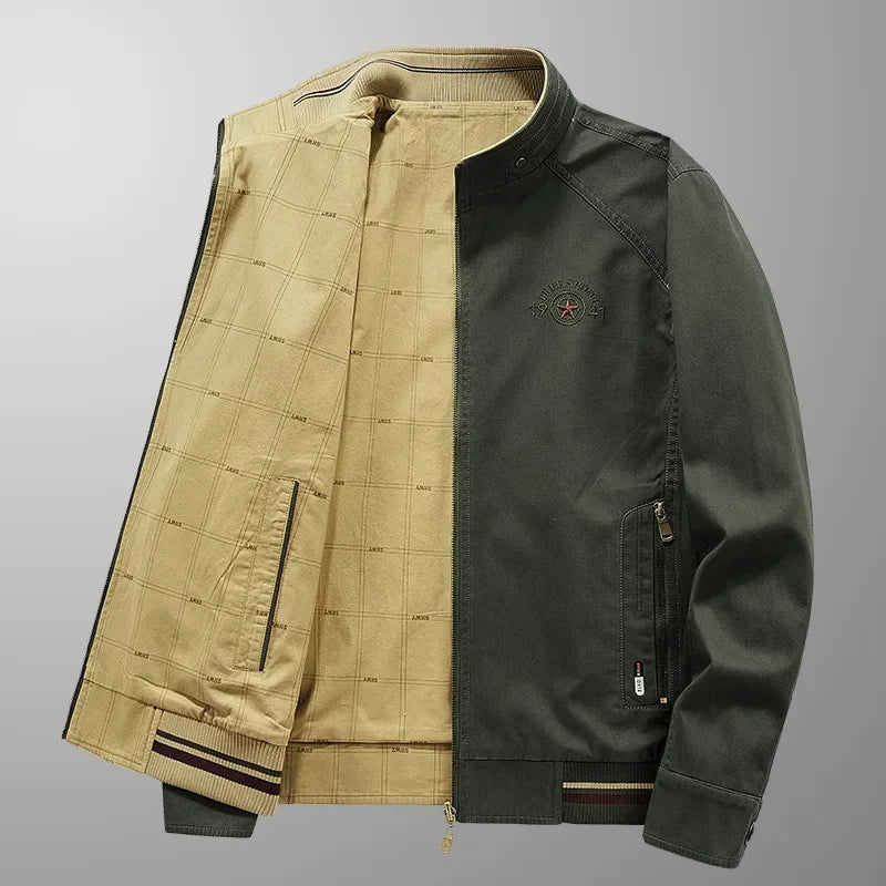 Chaqueta de doble cara para hombre