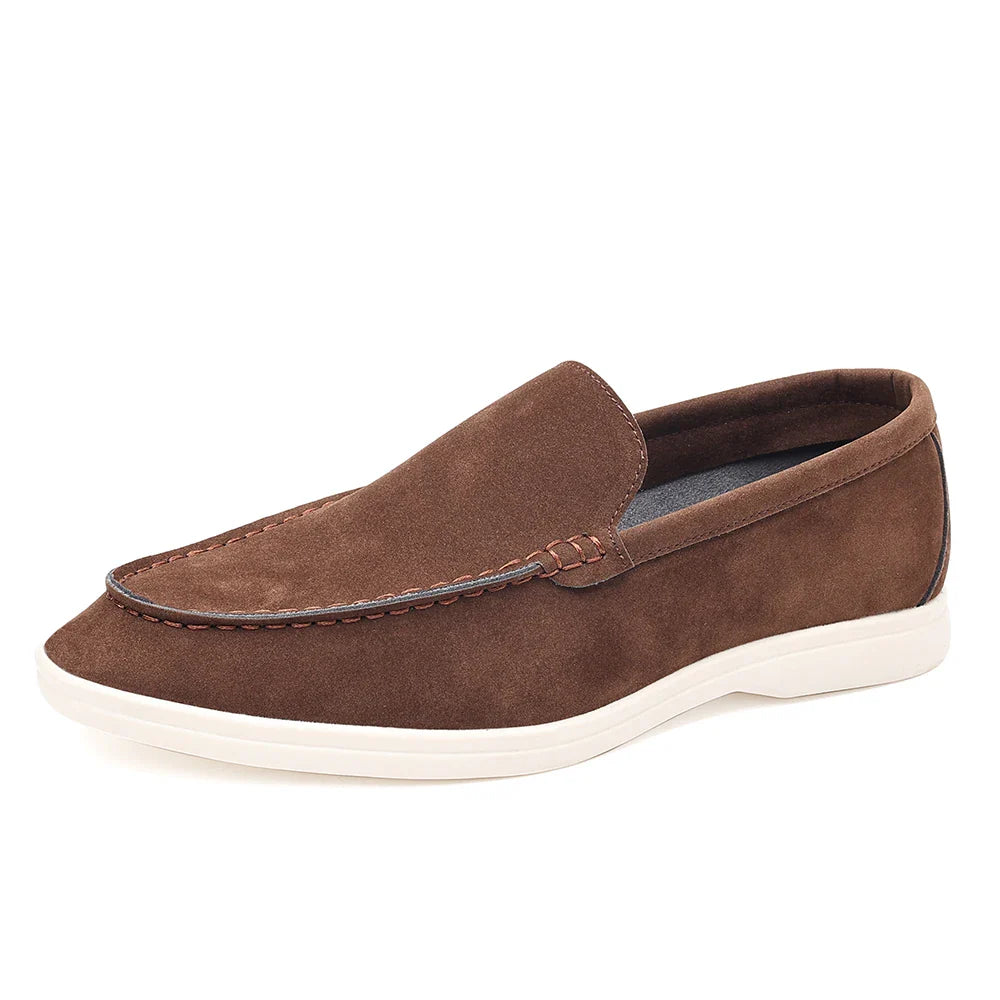 Mocasines casuales de ante