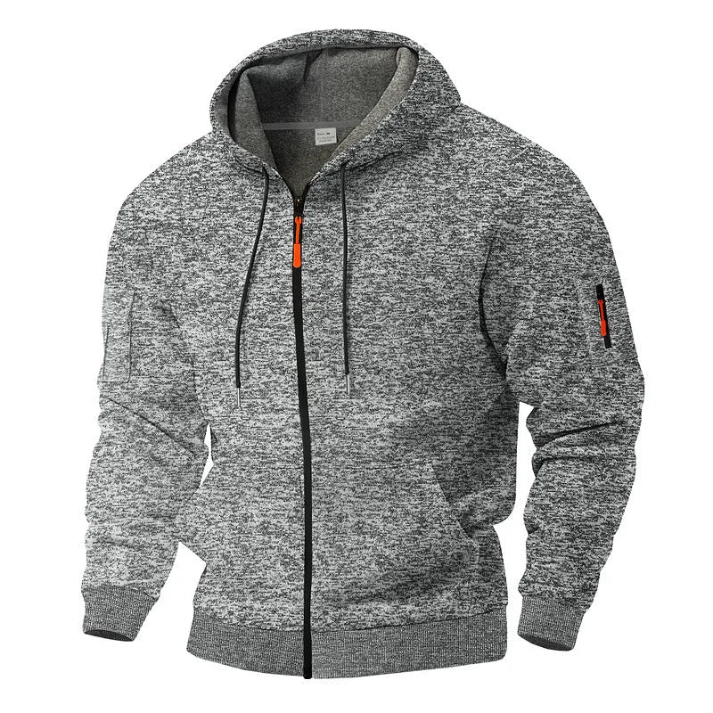 Elegante chaqueta polar