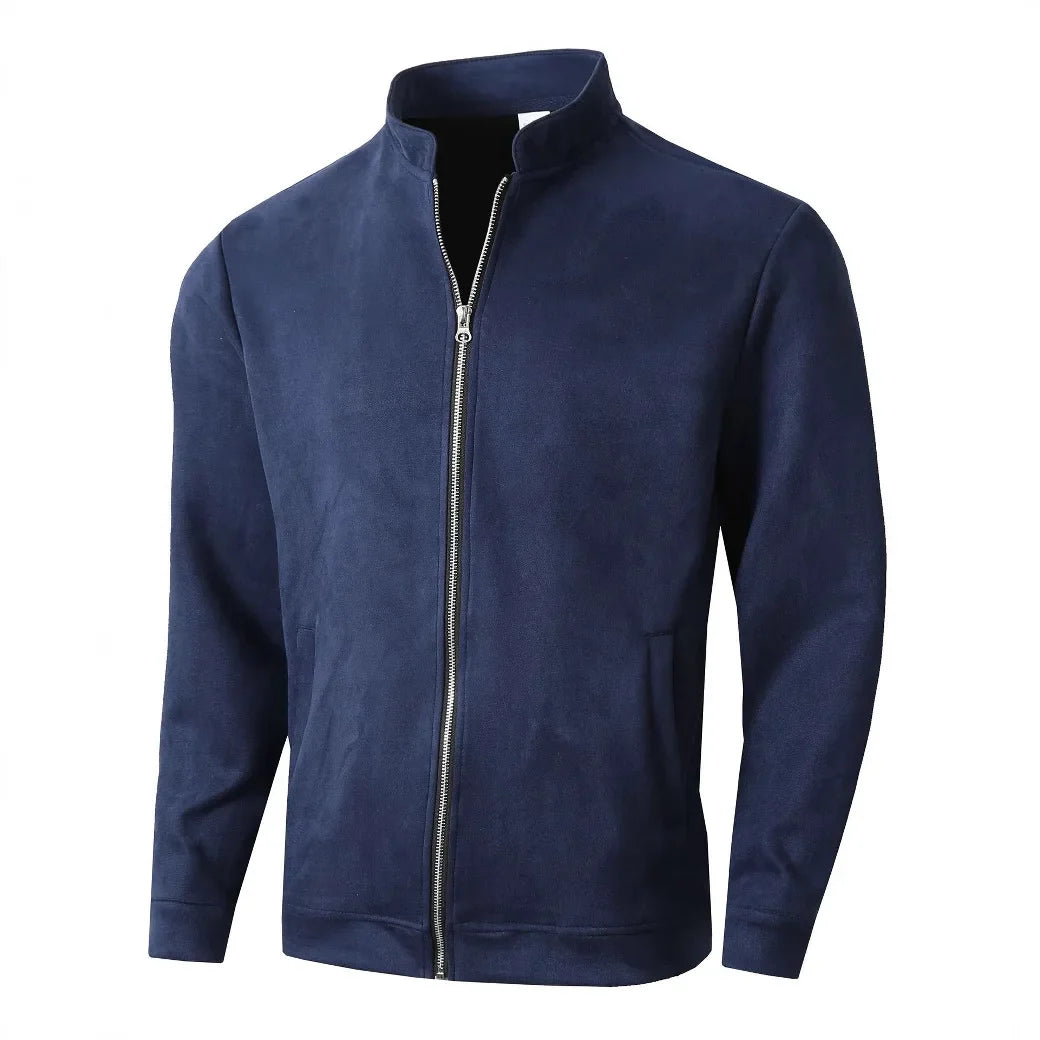 Elegante chaqueta con cremallera