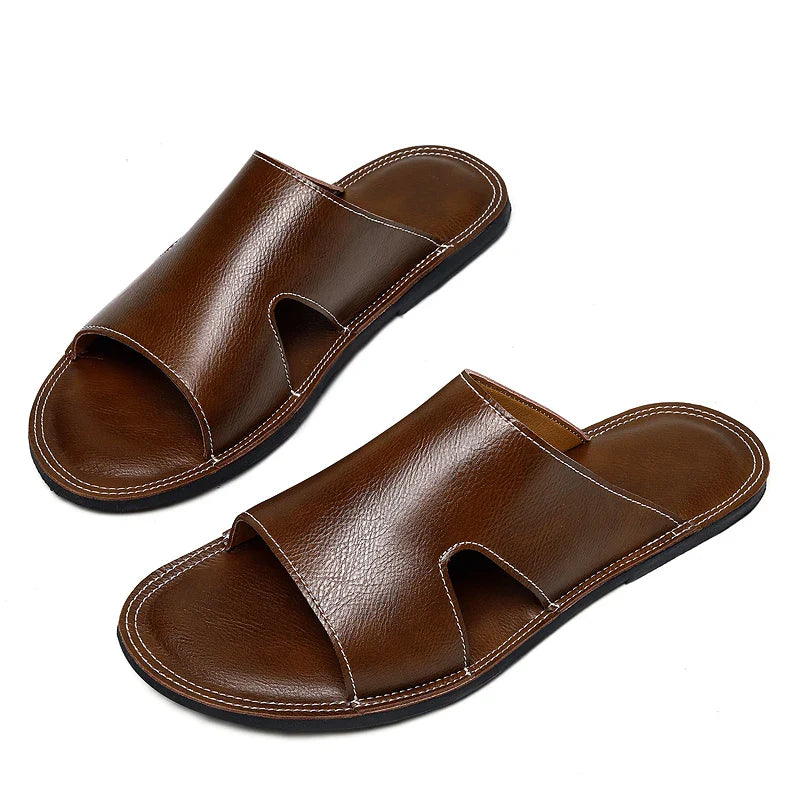 Zapatillas de cuero informales
