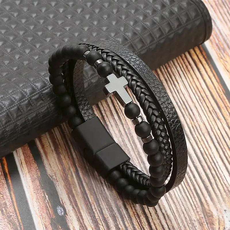 Elegante pulsera para hombre