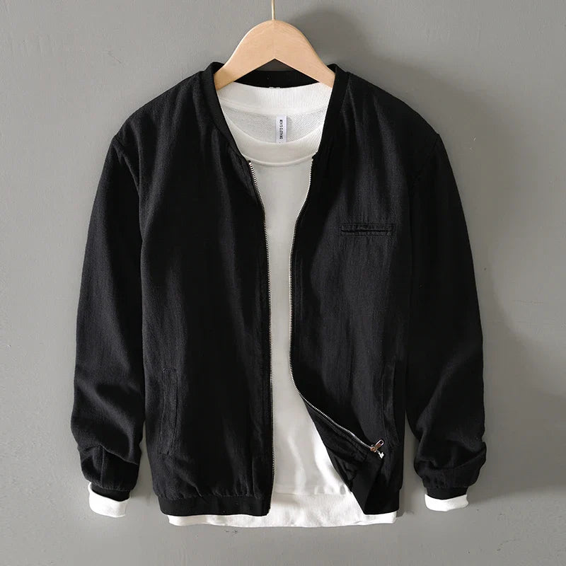 Chaqueta de lino italiano