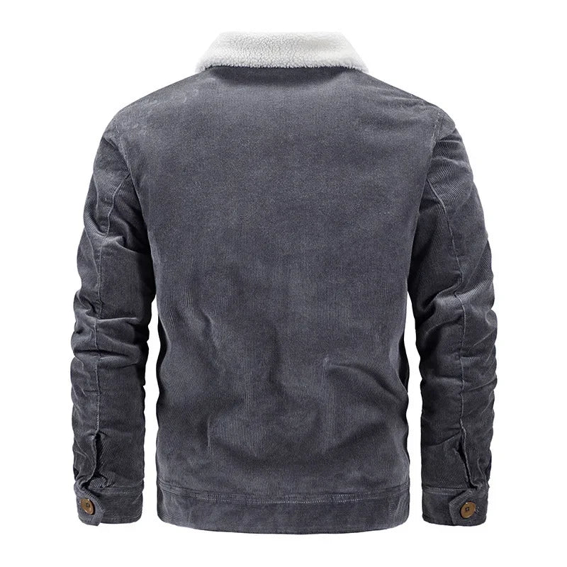 Elegante chaqueta acolchada de algodón