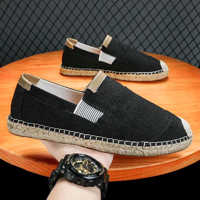 Elegantes alpargatas para hombre