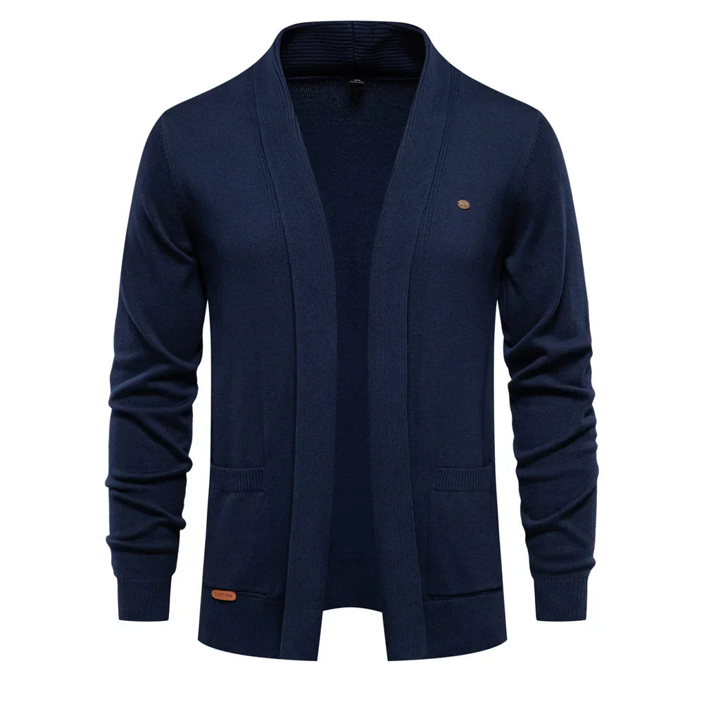 Elegante cárdigan para hombre