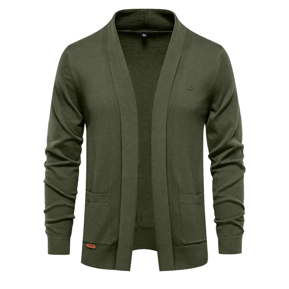 Elegante cárdigan para hombre