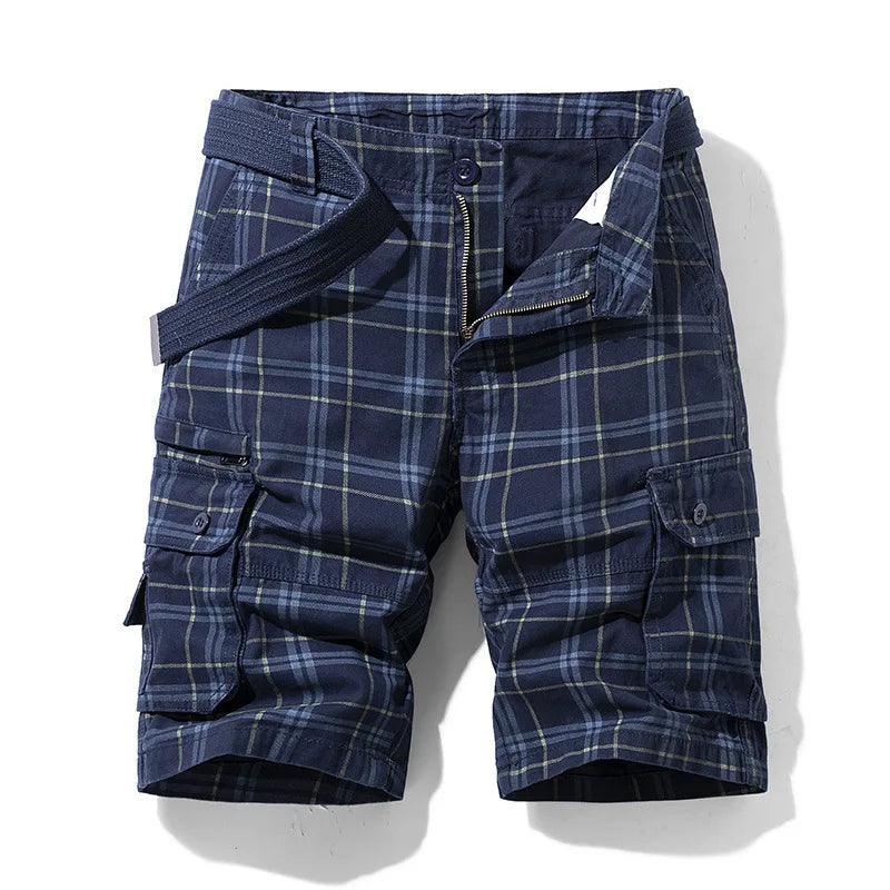 Pantalones cortos cargo elegantes de algodón