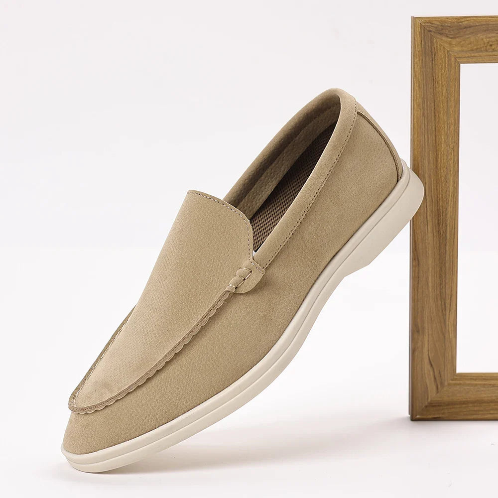 Mocasines casuales de ante