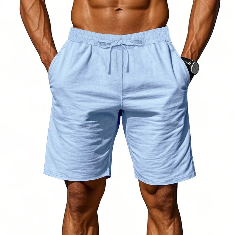 Pantalones cortos de verano de lino elegantes