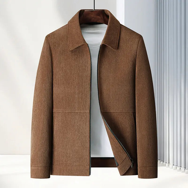 Elegante chaqueta tejida