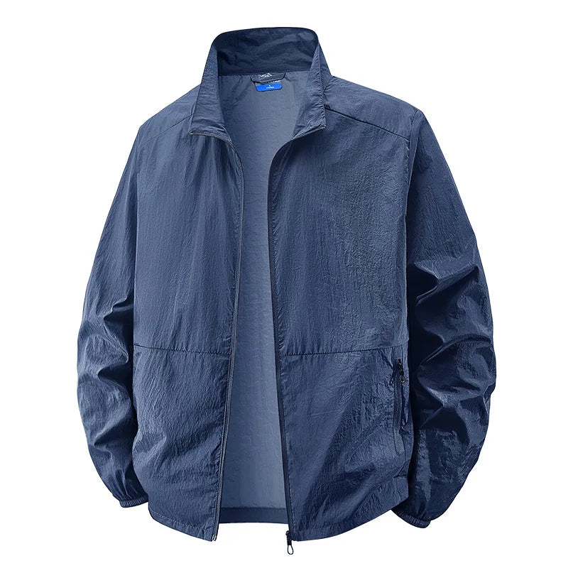 Elegante chaqueta de protección solar