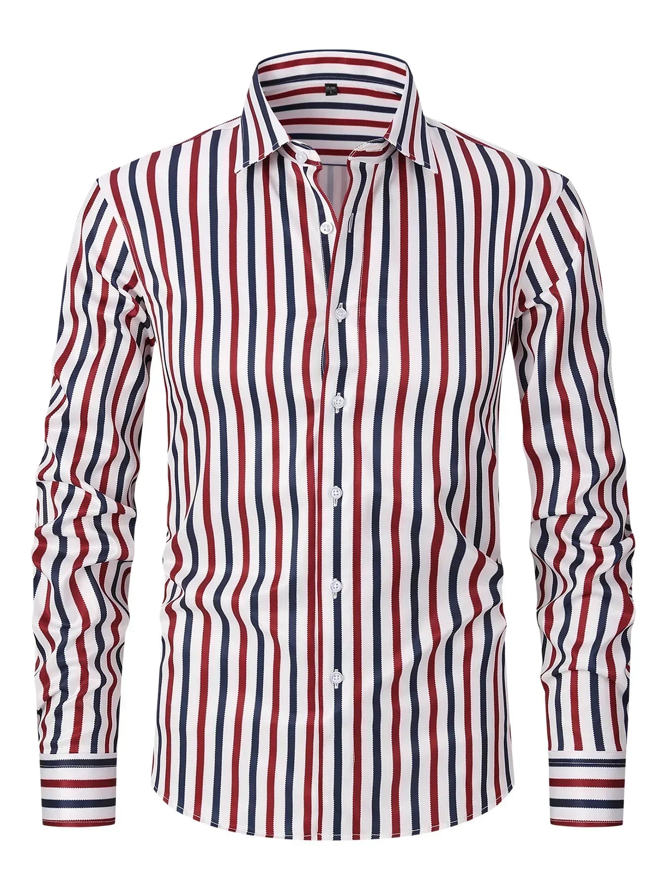 Elegante camisa de negocios para hombre