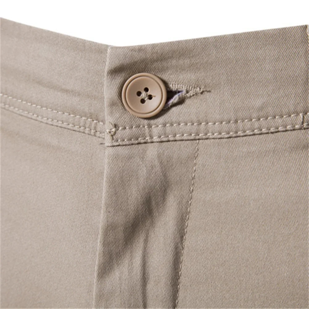 Pantalones informales de algodón