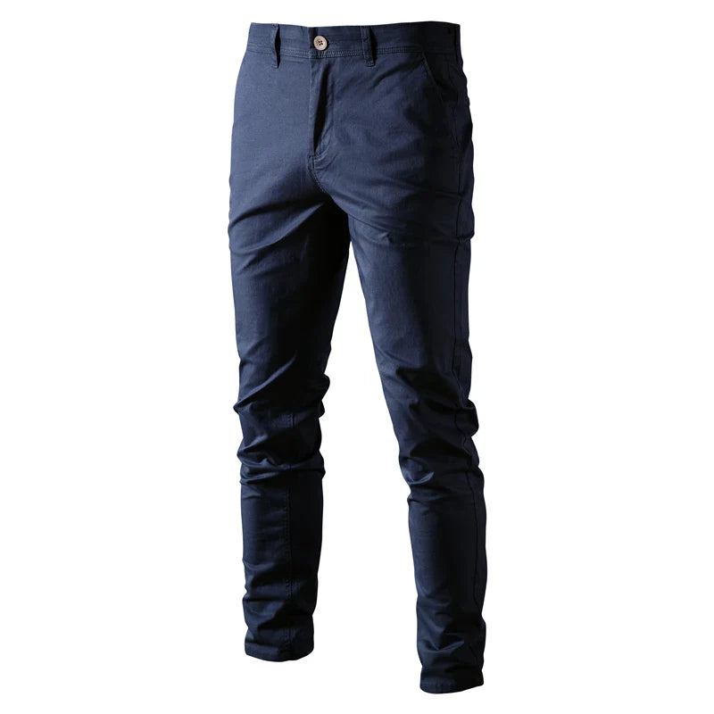 Pantalones informales de algodón